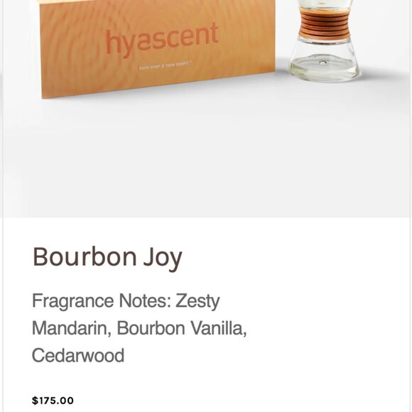 Hyascent Diffuser Set – “Bourbon Joy” (Used, No Fragrance Included) - Picture 1 of 6